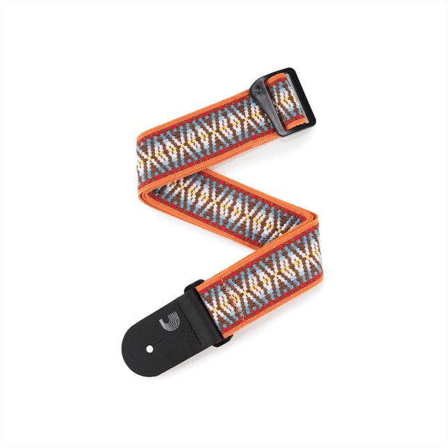 D'Addario Woven Guitar Strap Sunrise Hootenanny
