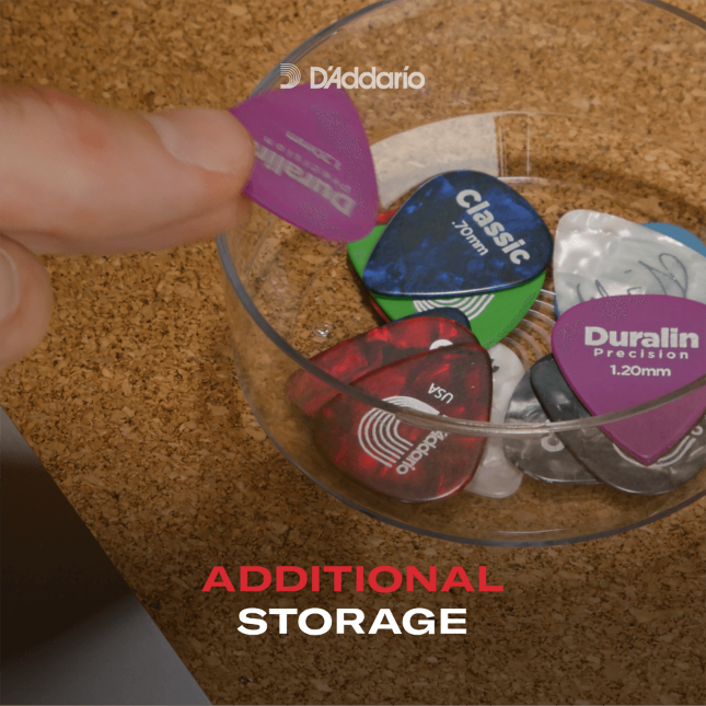 D'Addario Guitar Pick Holder 360