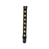 D'Addario Woven Guitar Strap Gold Star