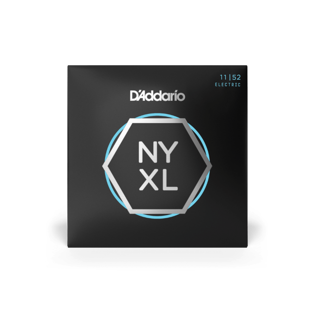 D'Addario NYXL Medium Top/Heavy Bottom Electric Guitar Strings 11-52