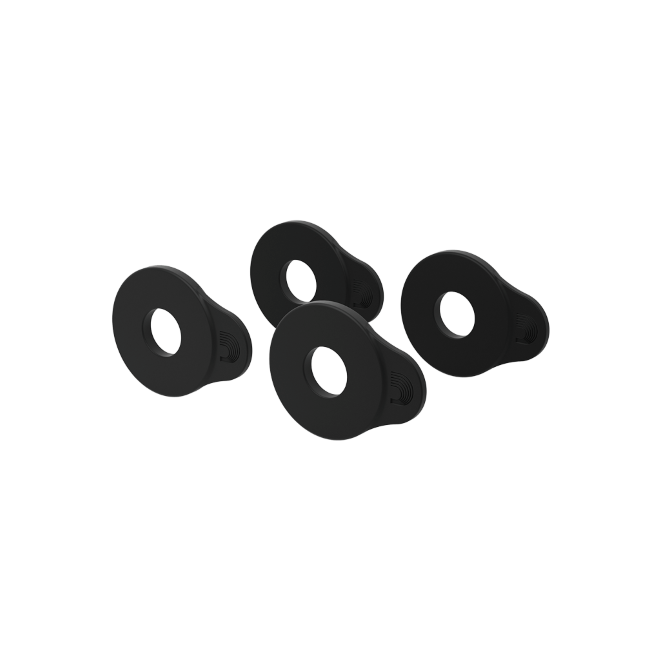 D'Addario Flex Lock Guitar Strap Blocks Black