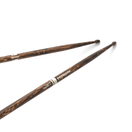 Promark Rebound 7A FireGrain Hickory Drumsticks Acorn Wood Tip - Music Vault