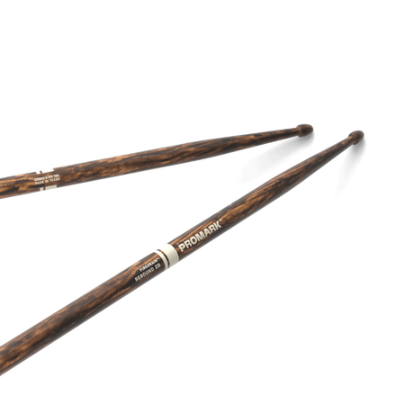 Promark Rebound 2B FireGrain Hickory Drumsticks Acorn Wood Tip - Music Vault