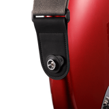D'Addario Flex Lock Guitar Strap Blocks Black