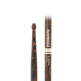 Promark Rebound 2B FireGrain Hickory Drumsticks Acorn Wood Tip