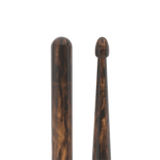 Promark Rebound 7A FireGrain Hickory Drumsticks Acorn Wood Tip