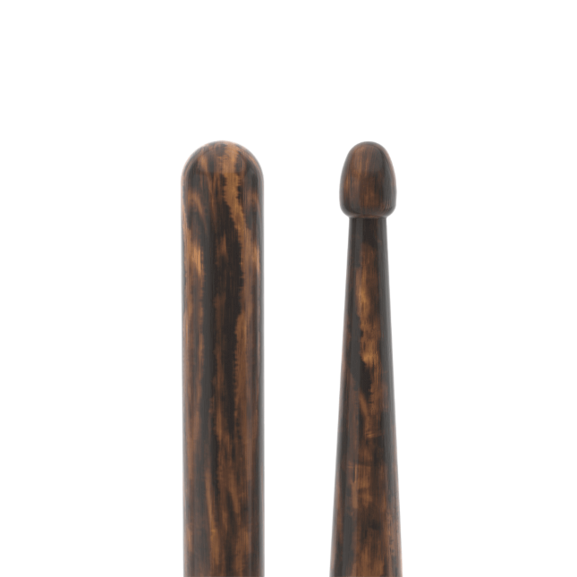 Promark Rebound 5A FireGrain Hickory Drumsticks Acorn Wood Tip