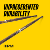Promark Rebound 5B FireGrain Hickory Drumsticks Acorn Wood Tip