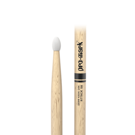 Promark Classic Attack 5B Shira Kashi Oak Drumsticks Oval Nylon Tip - Music Vault