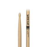 Promark Classic Forward 7A Hickory Drumsticks Oval Wood Tip