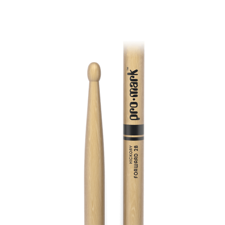 Promark Classic Forward 2B Hickory Drumsticks Oval Wood Tip - Music Vault