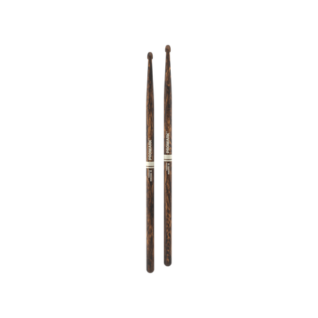 Promark Rebound 5B FireGrain Hickory Drumsticks Acorn Wood Tip - Music Vault