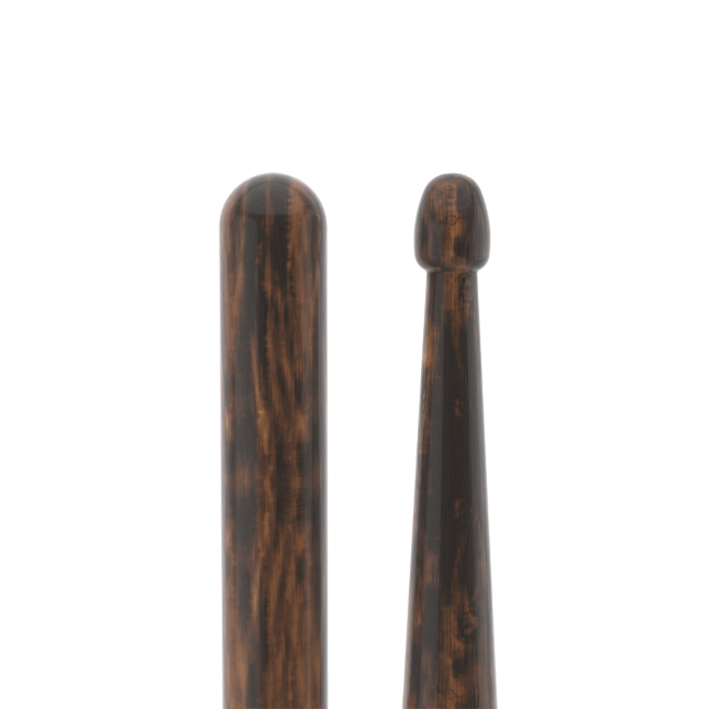 Promark Rebound 5B FireGrain Hickory Drumsticks Acorn Wood Tip
