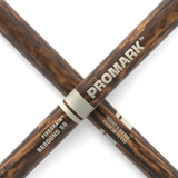 Promark Rebound 5B FireGrain Hickory Drumsticks Acorn Wood Tip