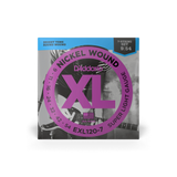 D'Addario XL 7-String Super Light Electric Guitar Strings EXL1120-7