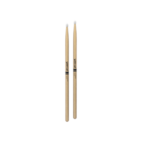 Promark Classic Forward 5B Hickory Drumsticks Oval Nylon Tip - Music Vault
