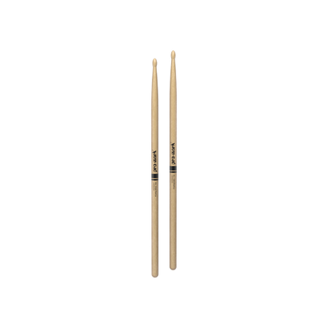 Promark Classic Forward 7A Hickory Drumsticks Oval Wood Tip - Music Vault