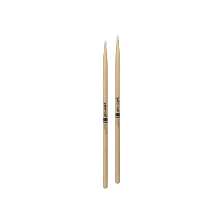Promark Classic Forward 7A Hickory Drumsticks Oval Nylon Tip - Music Vault