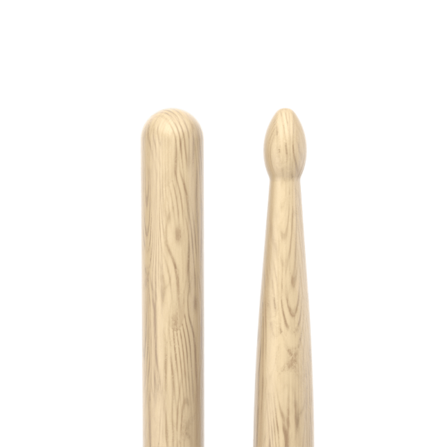 Promark Classic Attack 5A Shira Kashi Oak Drumsticks Oval Wood Tip