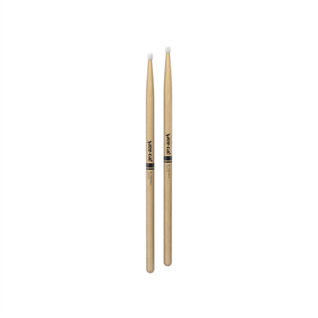 Promark Classic Forward 2B Hickory Drumsticks Oval Nylon Tip - Music Vault