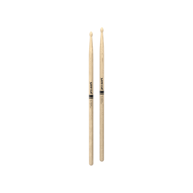 Promark Classic Attack 5A Shira Kashi Oak Drumsticks Oval Wood Tip