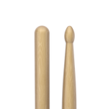 Promark Classic Forward 5A Hickory Drumsticks Oval Wood Tip