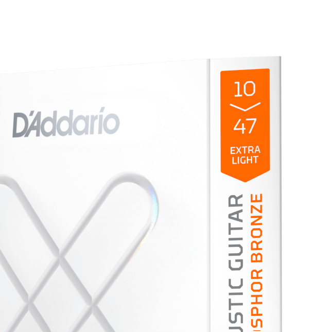D'Addario XS Phosphor Bronze Acoustic Guitar Strings Extra Light