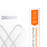 D'Addario XS Phosphor Bronze Acoustic Guitar Strings Extra Light