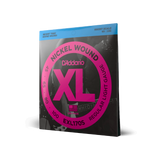D'Addario XL Regular Light Short Scale Bass Guitar Strings EXL170S
