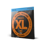 D'Addario XL Medium Short Scale Bass Guitar Strings EXL160S