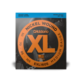 D'Addario XL Medium Short Scale Bass Guitar Strings EXL160S