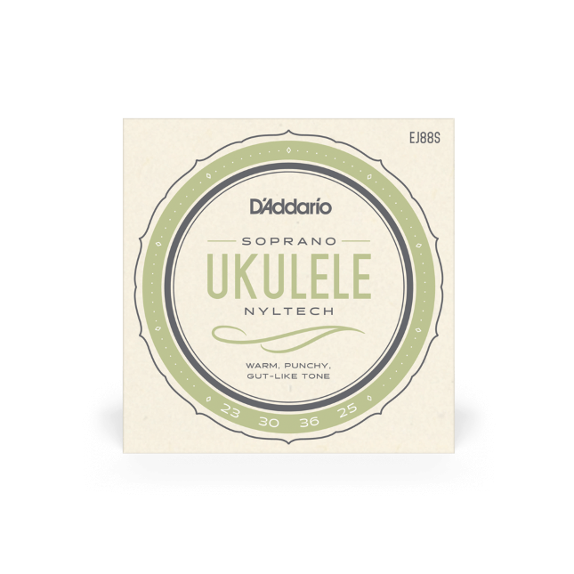 D'Addario Nyltech Soprano Ukulele Strings EJ88S