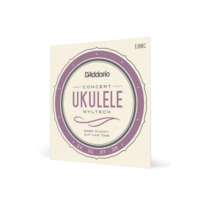D'Addario Nyltech Concert Ukulele Strings EJ88C
