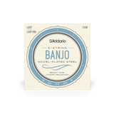 D'Addario Nickel 5 String Banjo Strings Loop End EJ60