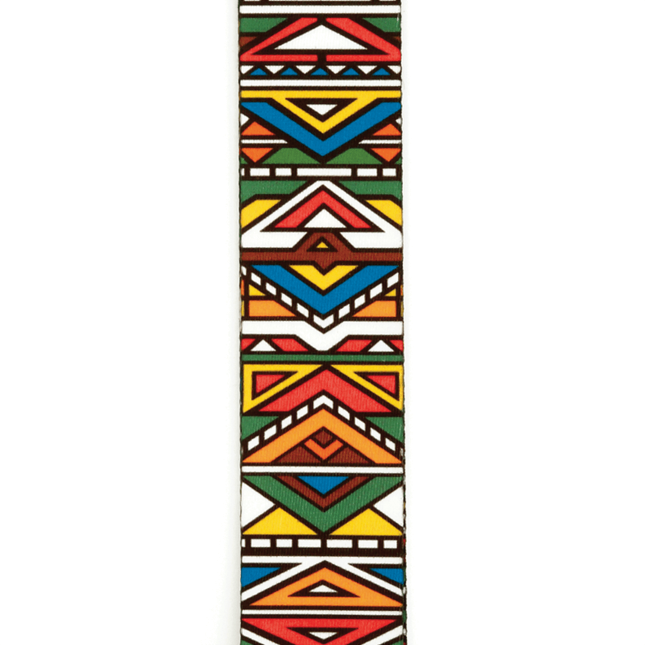 D'Addario Polyester Woven Guitar Strap Ndebele