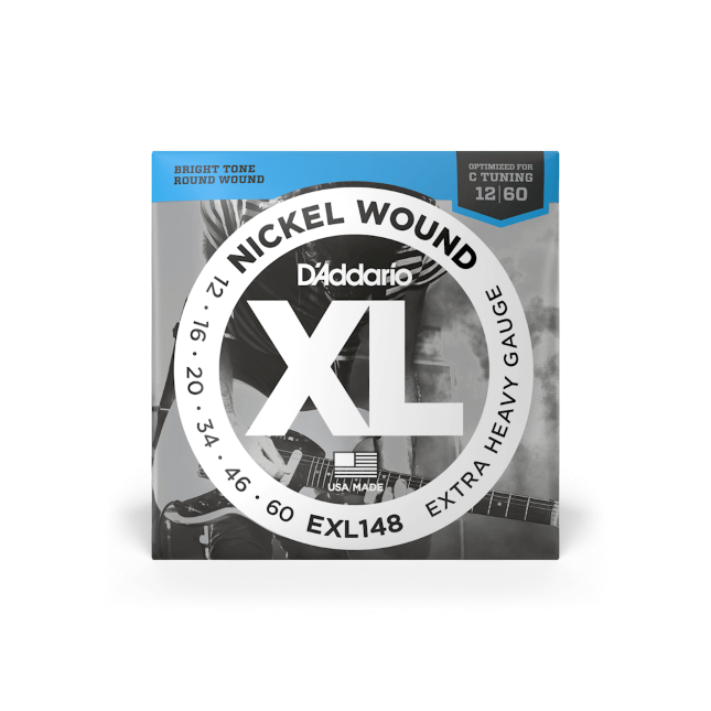 D'Addario XL Extra Heavy Electric Guitar Strings EXL148