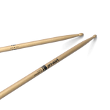 Promark Classic Forward 5A Hickory Drumsticks Oval Wood Tip