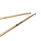 Promark Classic Forward 7A Hickory Drumsticks Oval Wood Tip