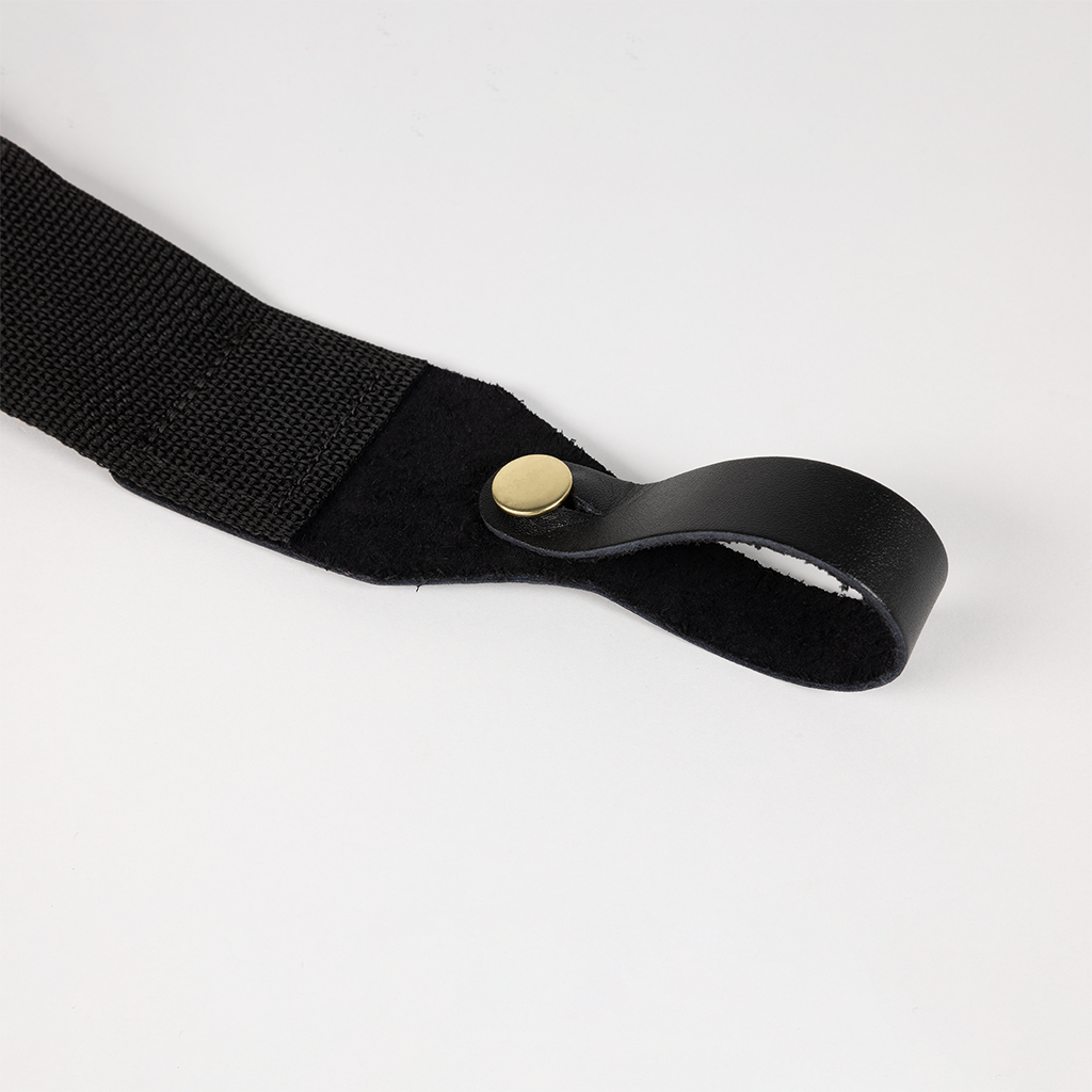 Ernie Ball Polypro Acoustic Guitar Strap Black
