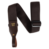 Ernie Ball Polypro Acoustic Guitar Strap Brown