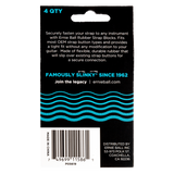 Ernie Ball Strap Blocks 4 Pack Blue