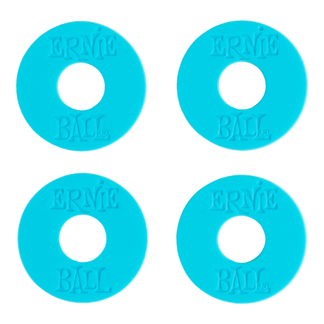 Ernie Ball Strap Blocks 4 Pack Blue - Music Vault