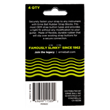 Ernie Ball Strap Blocks 4 Pack Green