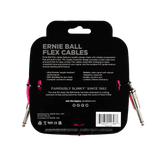 Ernie Ball Flex Instrument Cable Straight/Straight 10ft/3m Pink