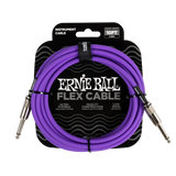 Ernie Ball Flex Instrument Cable Straight/Straight 10ft/3m Purple