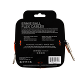 Ernie Ball Flex Instrument Cable Straight/Straight 10ft/3m Orange