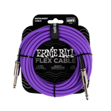 Ernie Ball Flex Instrument Cable Straight/Straight 20ft/6m Purple