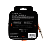 Ernie Ball Flex Instrument Cable Straight/Straight 20ft/6m Orange