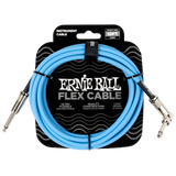 Ernie Ball Flex Instrument Cable, Straight to Angled