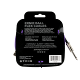 Ernie Ball Flex Instrument Cable Straight/Angle 20ft/6m Purple